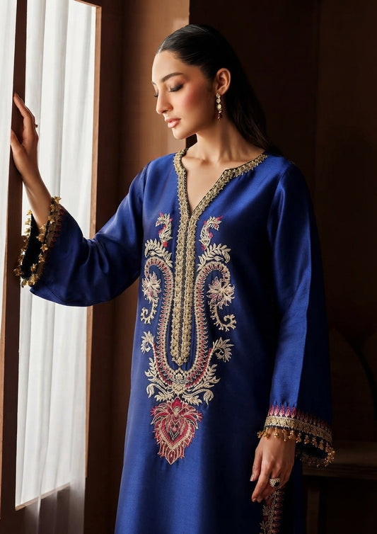 BAROQUE - 3PC SILK HEAVY EMBROIDERED
