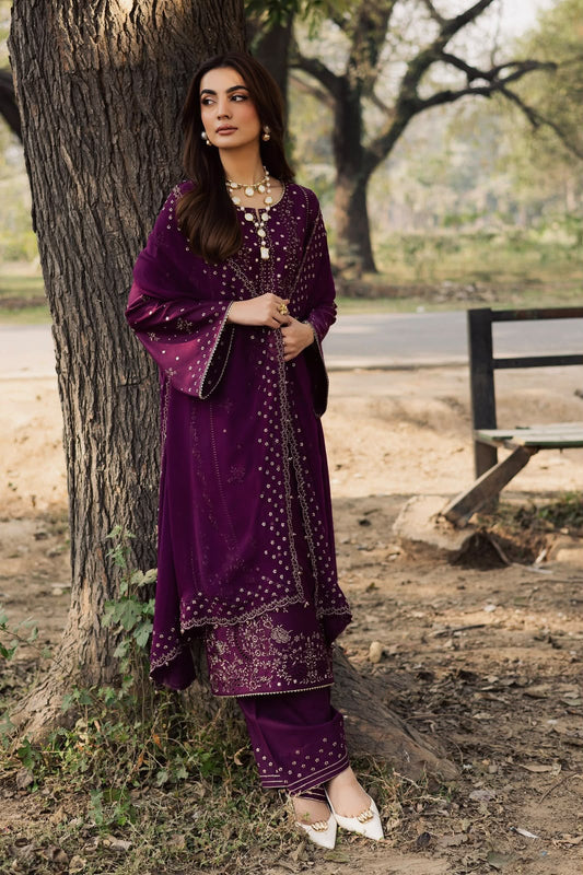 BATIK - 3PC DHANAK EMBROIDERED LUXURY ANG-2035