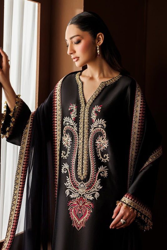 BAROQUE - 3PC SILK HEAVY EMBROIDERED