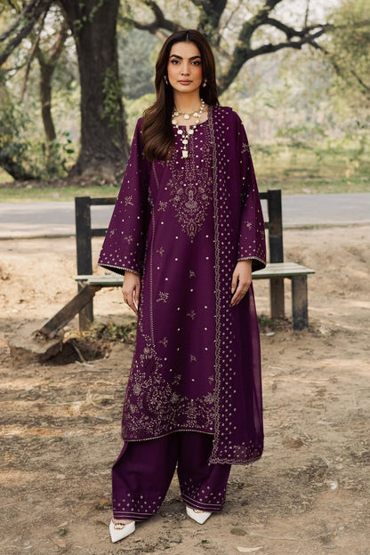 BATIK - 3PC DHANAK EMBROIDERED LUXURY ANG-2035