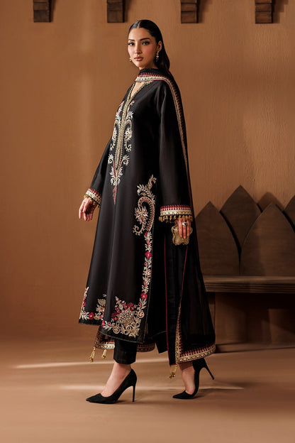 BAROQUE - 3PC SILK HEAVY EMBROIDERED