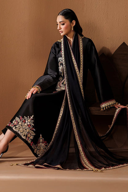 BAROQUE - 3PC SILK HEAVY EMBROIDERED